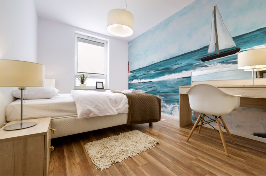 Ocean Mural print