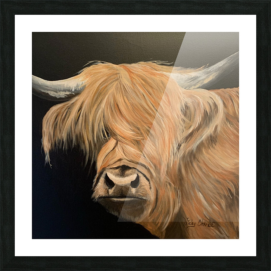 Buffle  Picture Frame print