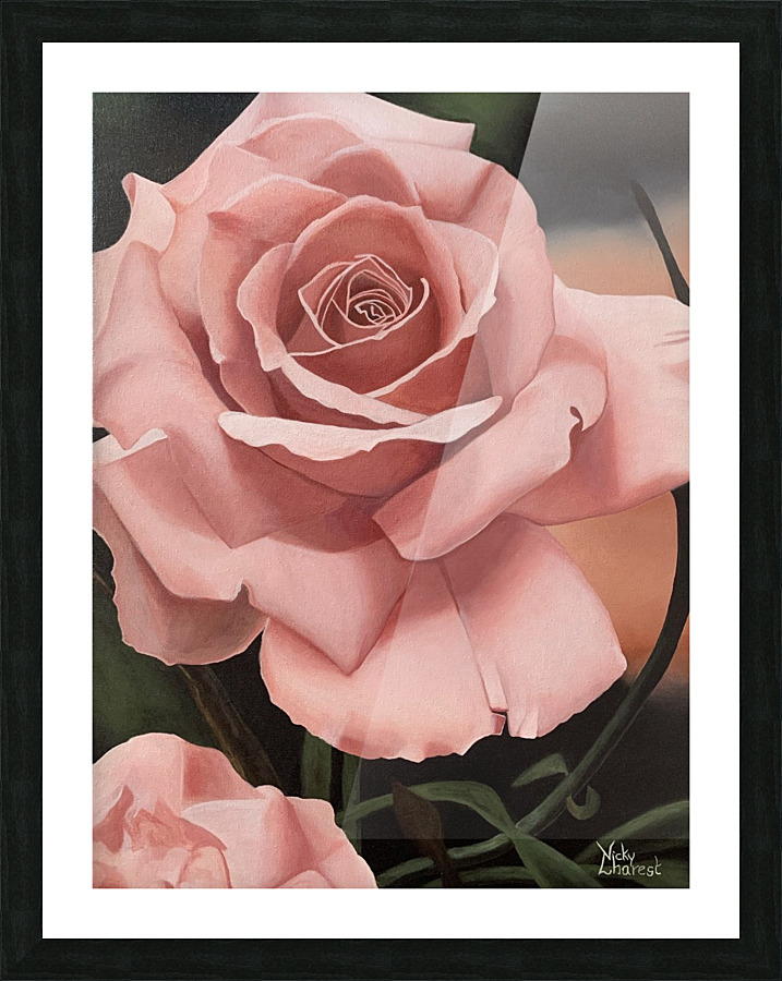 Rose  Picture Frame print