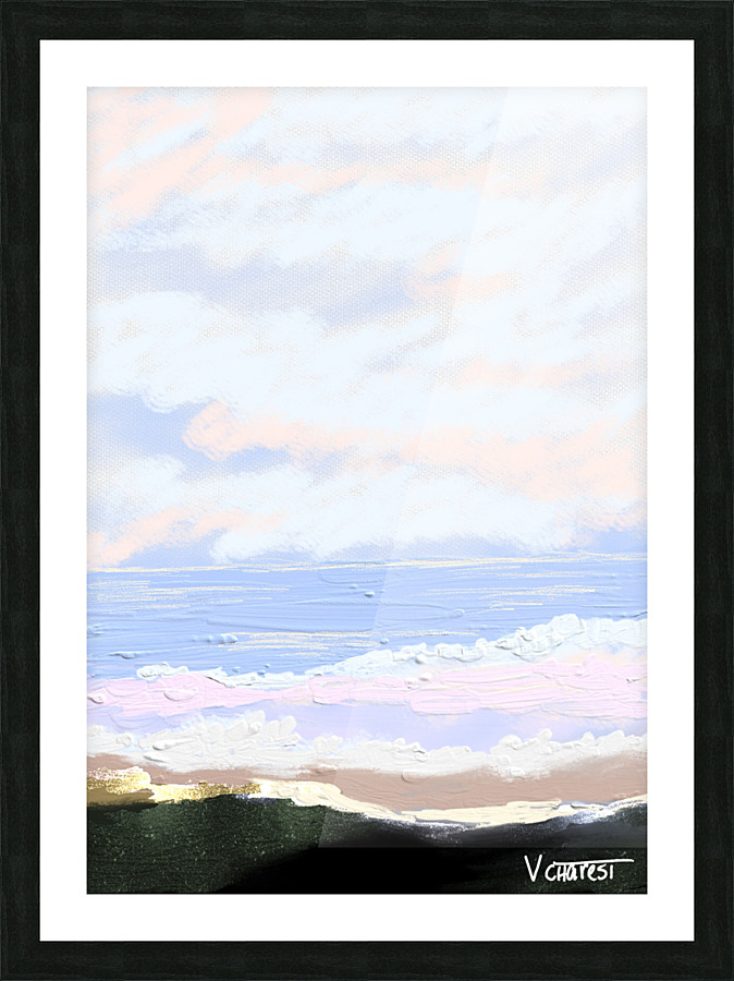 Doux ciel  Picture Frame print