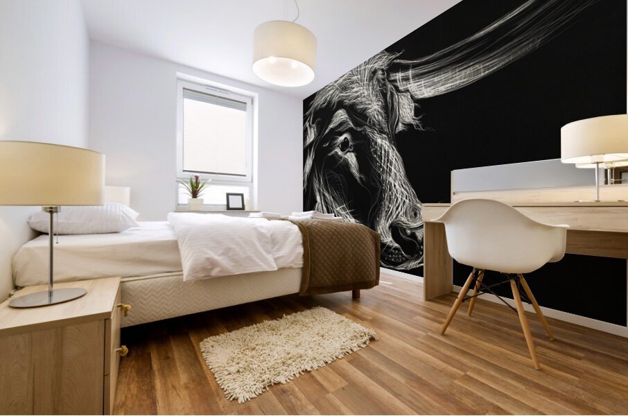 LONGING Mural print
