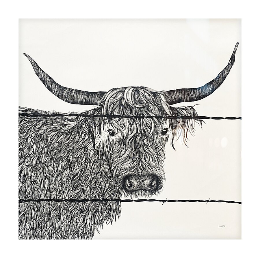 BRAZEN  Picture Frame print