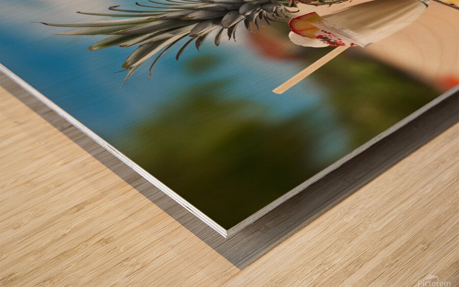 vacation in Hawaii Wood print