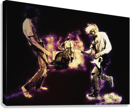 Spirit of Nirvana - The Muddy banks of wishkah by Gunawan Rb Wall Art