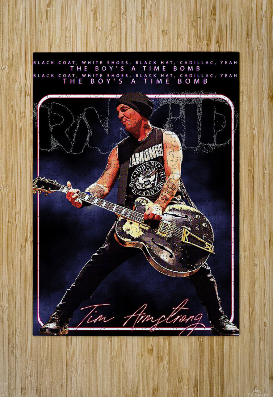 Tim Armstrong Rancid by Gunawan Rb Wall Art