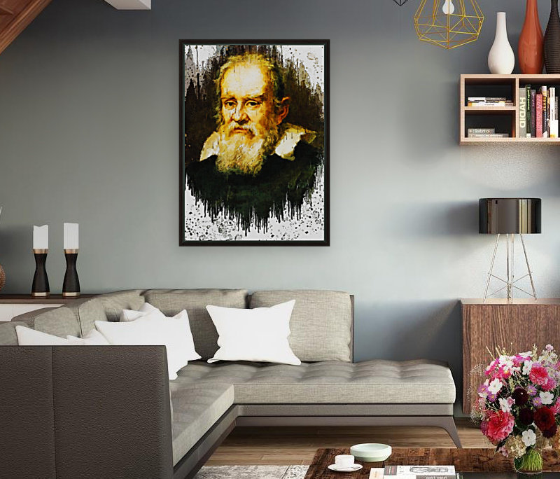 Galileo Galilei by Gunawan Rb Wall Art