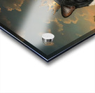 Queen Black and White Cat Acrylic print