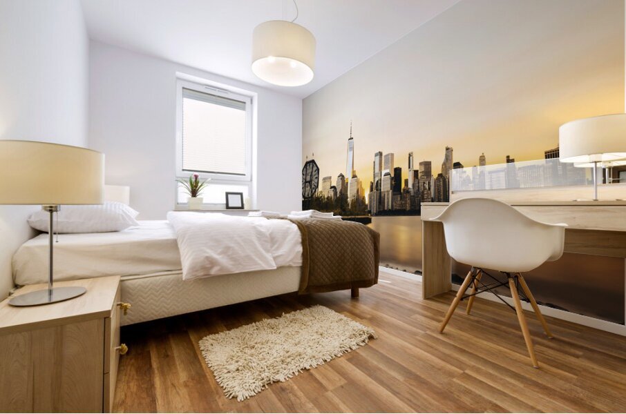 Golden Sunrise Mural print