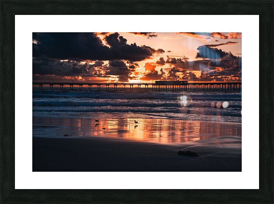 San Diego 2 Picture Frame print