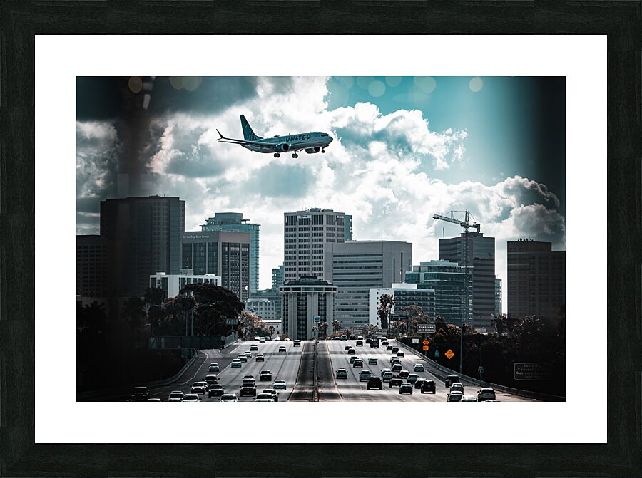 San Diego 7 Picture Frame print