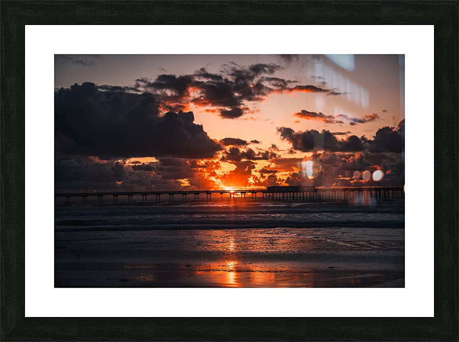 San Diego 6 Picture Frame print