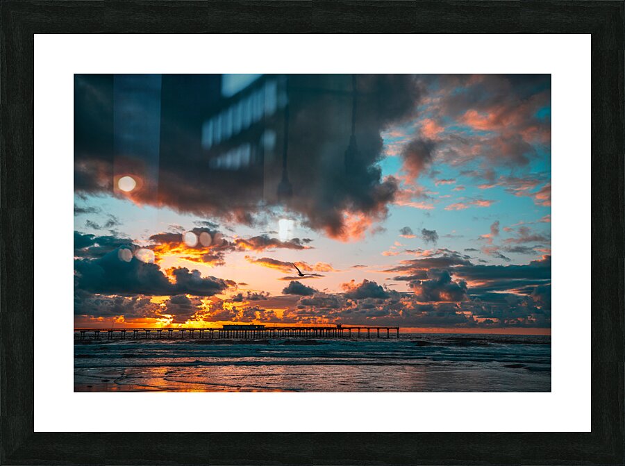 San Diego Picture Frame print