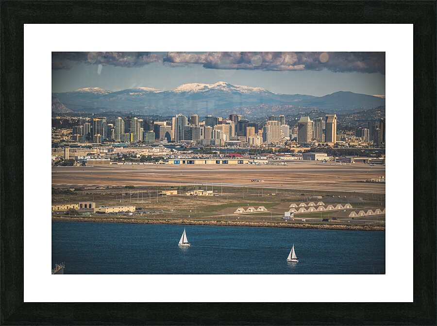San Diego 8 Picture Frame print