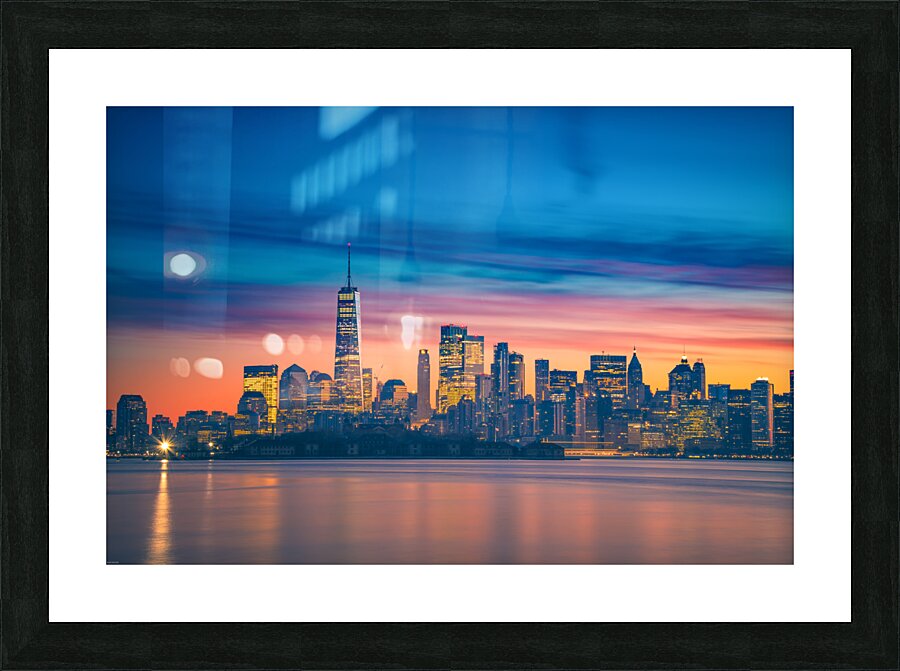 Sunrise Pastels Picture Frame print