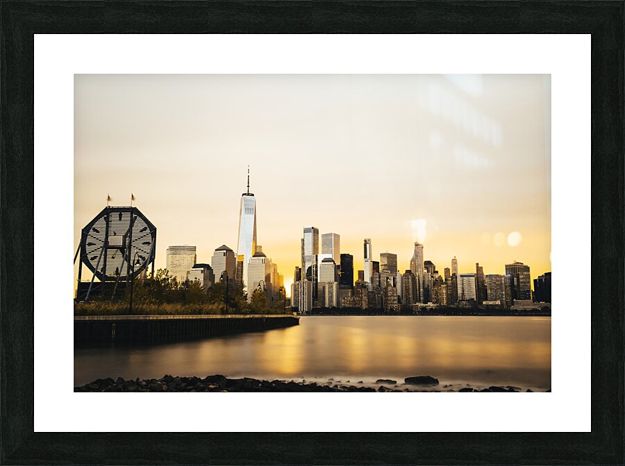 Golden Sunrise Picture Frame print