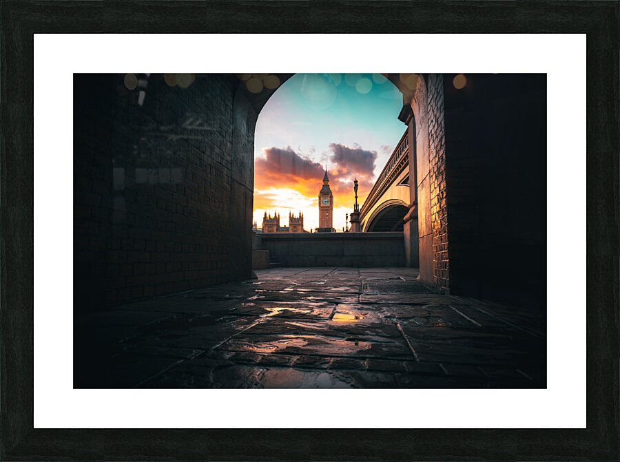 London lowdown Picture Frame print