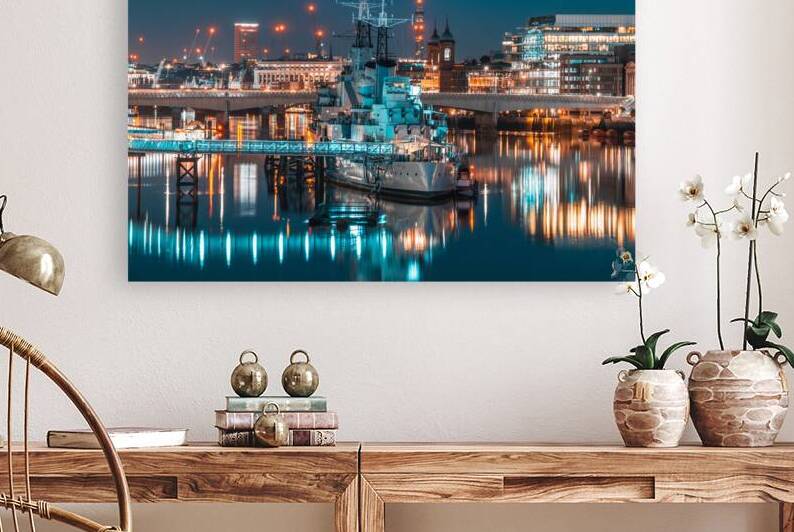Glassy Thames Reproduction