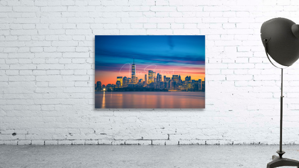 Sunrise Pastels Wall Preview