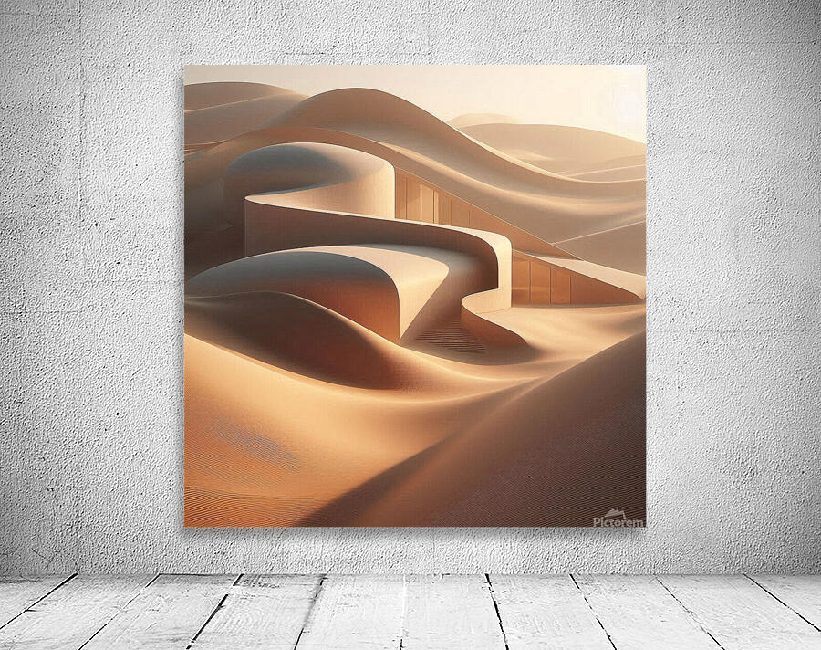 Dune-Shaped Sanctuary Wall Preview