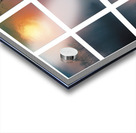 BLURRED MOON    9 PANEL WINDOW FRAMED Acrylic print