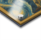 GOGHING DOWN THE ROAD GOLD Acrylic print