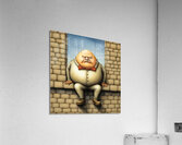 GRUMPY HUMPTY DUMPTY Acrylic Print