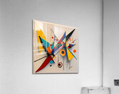 GROUCHO MARX 3D ABSTRACT Acrylic Print