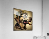 CROOKED SMOKES Acrylic Print