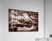 EVIL LIVES HERE.  WIDESCREEN SEPIA  Acrylic Print