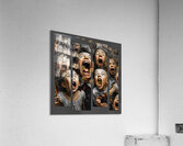 FACE YOUR FEARS 16 Acrylic Print