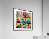 THE  LINE UP Acrylic Print