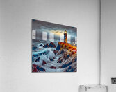 TOURIST WELCOME......VELVET ABSTRACT Acrylic Print