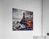 REFLECTIVE WATERS......VELVET ABSTRACT Acrylic Print