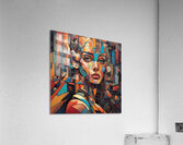 BLUE EYES Acrylic Print