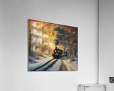 COMIN DOWN THE TRACK Acrylic Print