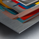 SQUARE IN ONE Metal print