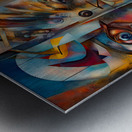 EVOLVING Metal print