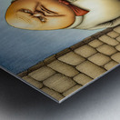 GRUMPY HUMPTY DUMPTY Metal print