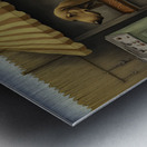 YOU ARE WHAT YOU EAT Metal print