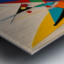 GROUCHO MARX 3D ABSTRACT Metal print