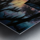 SOLITUDE Metal print