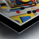 GRAVITY WINS  FRAMED Metal print