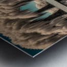 INFRARED BEAUTY Metal print