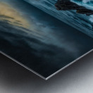 TOP OF THE HILL Metal print