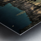 YOUR TAXI AWAITS.....SELECTIVE COLORING Metal print