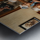 WHISPERS Metal print