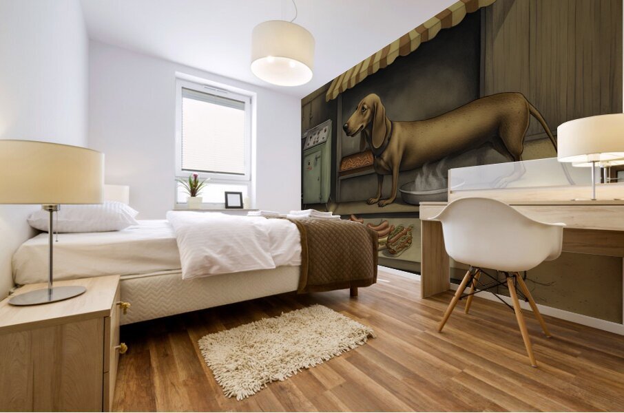 YOU ARE WHAT YOU EAT Mural print