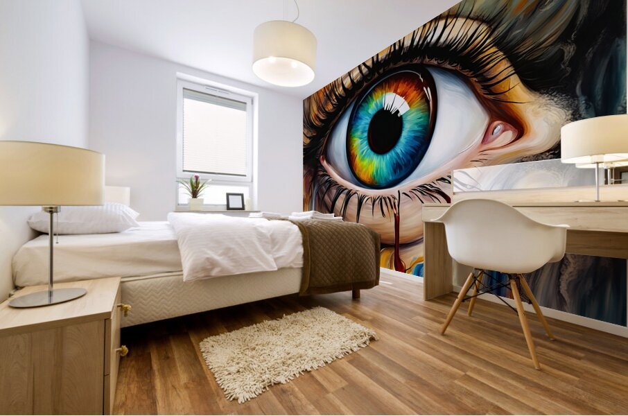 RAINBOW VISION 2 Mural print