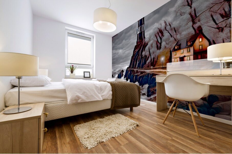 REFLECTIVE WATERS......VELVET ABSTRACT Mural print