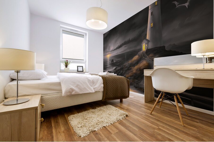 DAYS LAST LIGHT Mural print